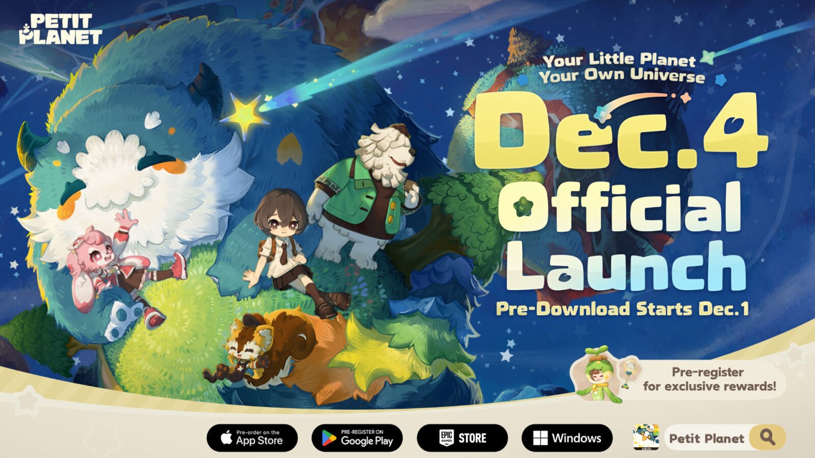 Petit Planet Release Date