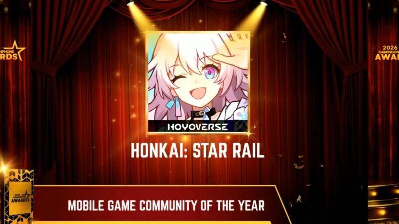 Honkai: Star Rail Best Mobile Game Community of the Year