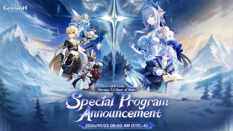 Genshin Impact Livestream 7.2