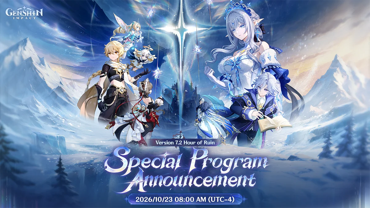 Genshin Impact Livestream 7.2